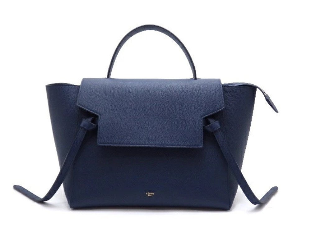 Celine Belt Bag Dark Navy Blue